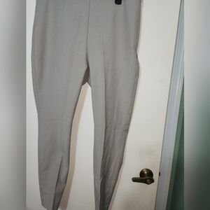 Gray dress pants